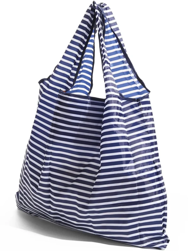 Navy Stripe Reusable Bag - Image 3