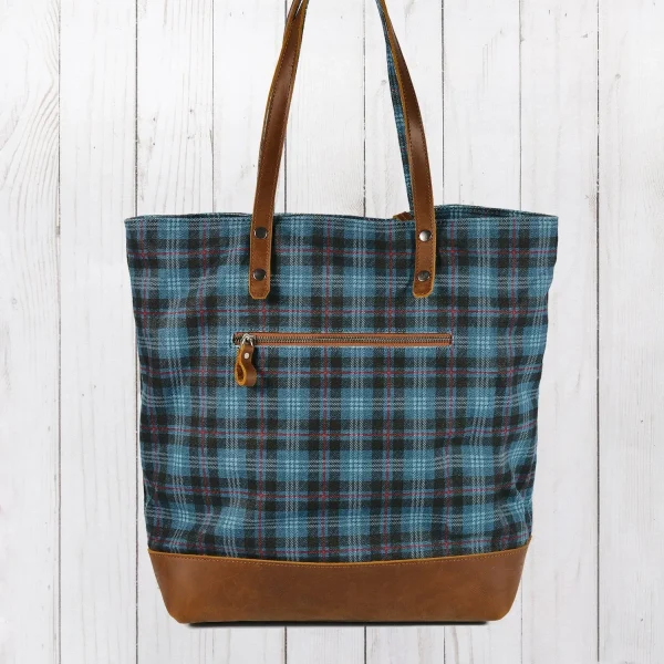 Campfire Plaid Tote Bag - Image 3