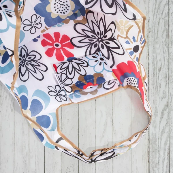 Abstract Floral Reusable Bag - Image 4